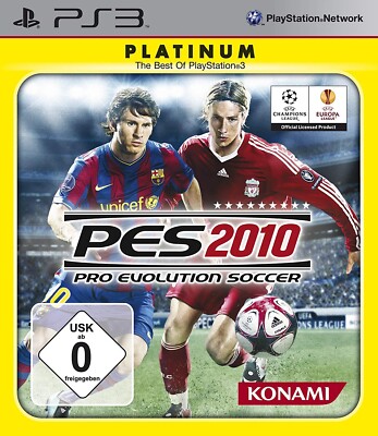 PS3 / Sony Playstation 3 - PES 2010: Pro Evolution Soccer [Platinum] mit OVP
