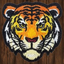 Tiger Embroidered Patch Iron On