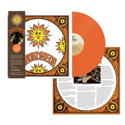 ANDROMEDA - ANDROMEDA Guerssen GUESS208 Press 2023 ORANGE Rare LTD VINYL LP