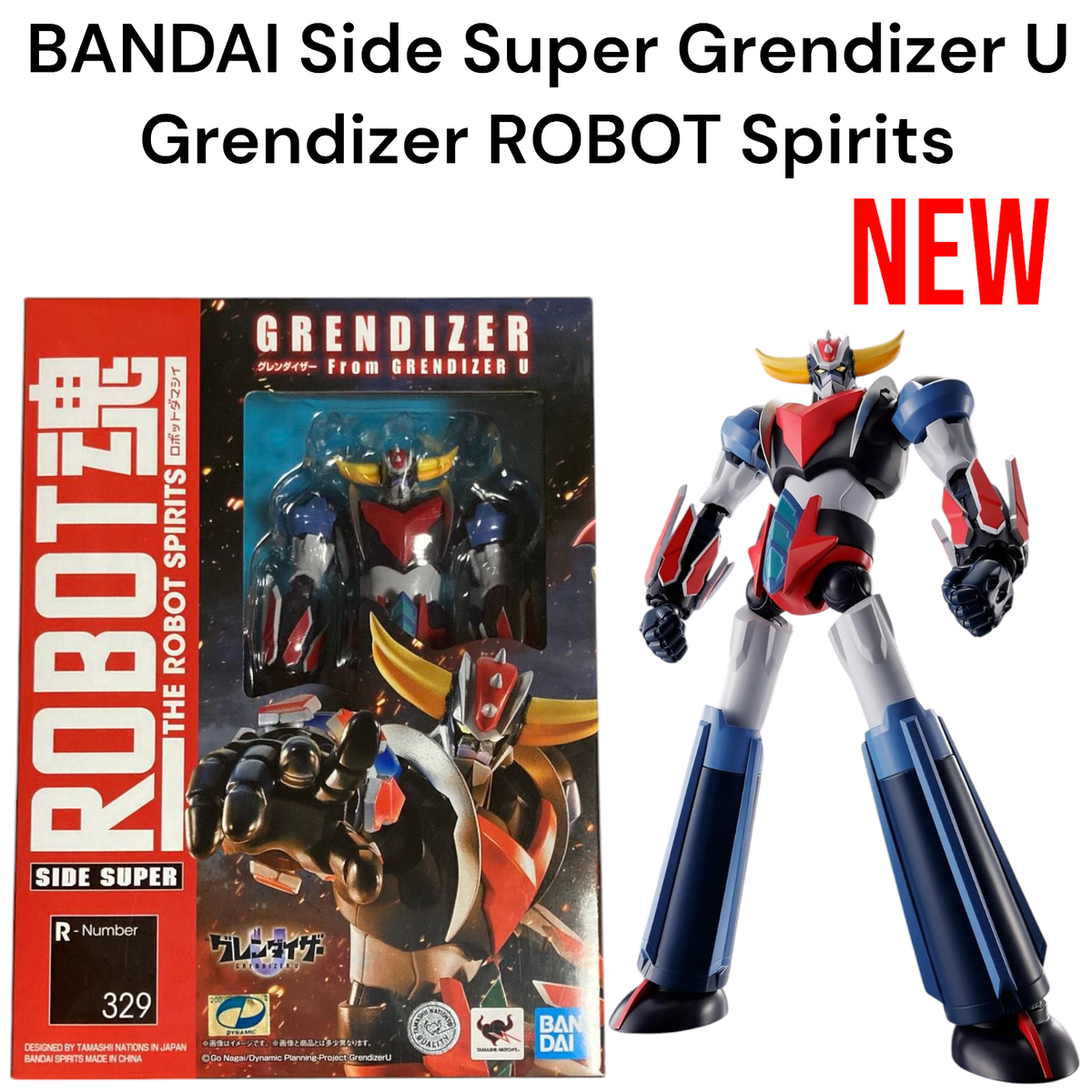 BANDAI Side Super Grendizer U Grendizer Action Figure ROBOT