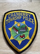 CRANBERRY TOWNSHIP TWP PENNSYLVANIA PA Sheriff Police Patch TRACTOR HIGHWAY