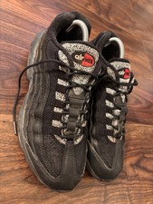 nike air max 95 essential black grey woven