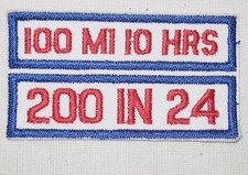 Running Patch - 100 Mi 10 Hrs 200 In 24 - vintage
