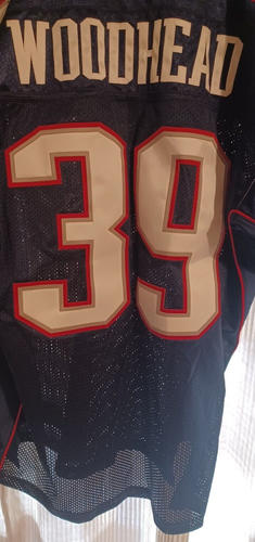 2010 Reebok On Field Danny Woodhead NEW ENGLAND PATRIOTS Stitched Jersey Sz 52 - Picture 10 of 10