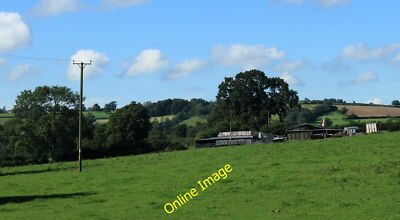 Foto 12x8 2012: Due nördlich von Denny Lane Chew Magna Farm Gebäude auf t c2012