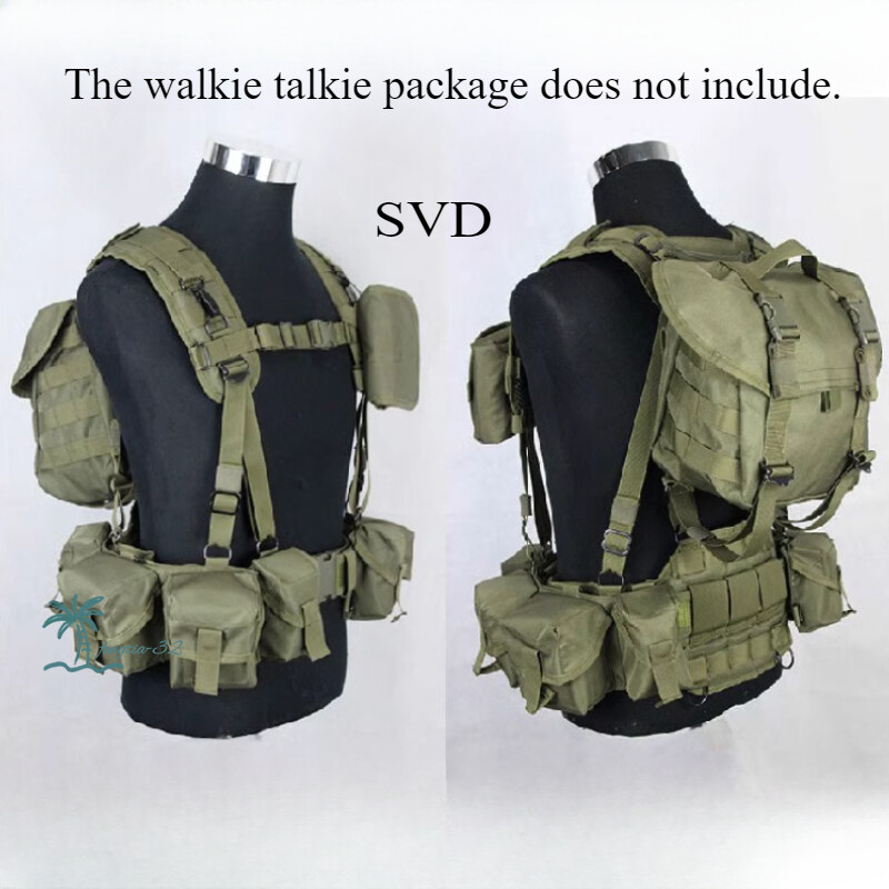 IN US! Tactical Vest Replica Russian Forces Combat Equipment Rainbow 6 Train SVD