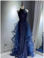 NEW Evening Formal Party Ball Gown Prom Bridesmaid Host Girls Dress QYHS286