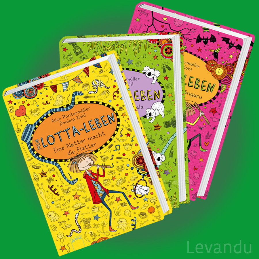 【ドイツ語】　本　Lotta-Lebenシリーズ10巻セット ドイツ語】 本 Lotta-Lebenシリーズ10巻セット ドイツ語】 本