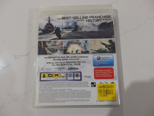 Call Of Duty: Modern Warfare 3 MW3 Sony PlayStation 3 PS3 PAL Complete - Picture 2 of 4