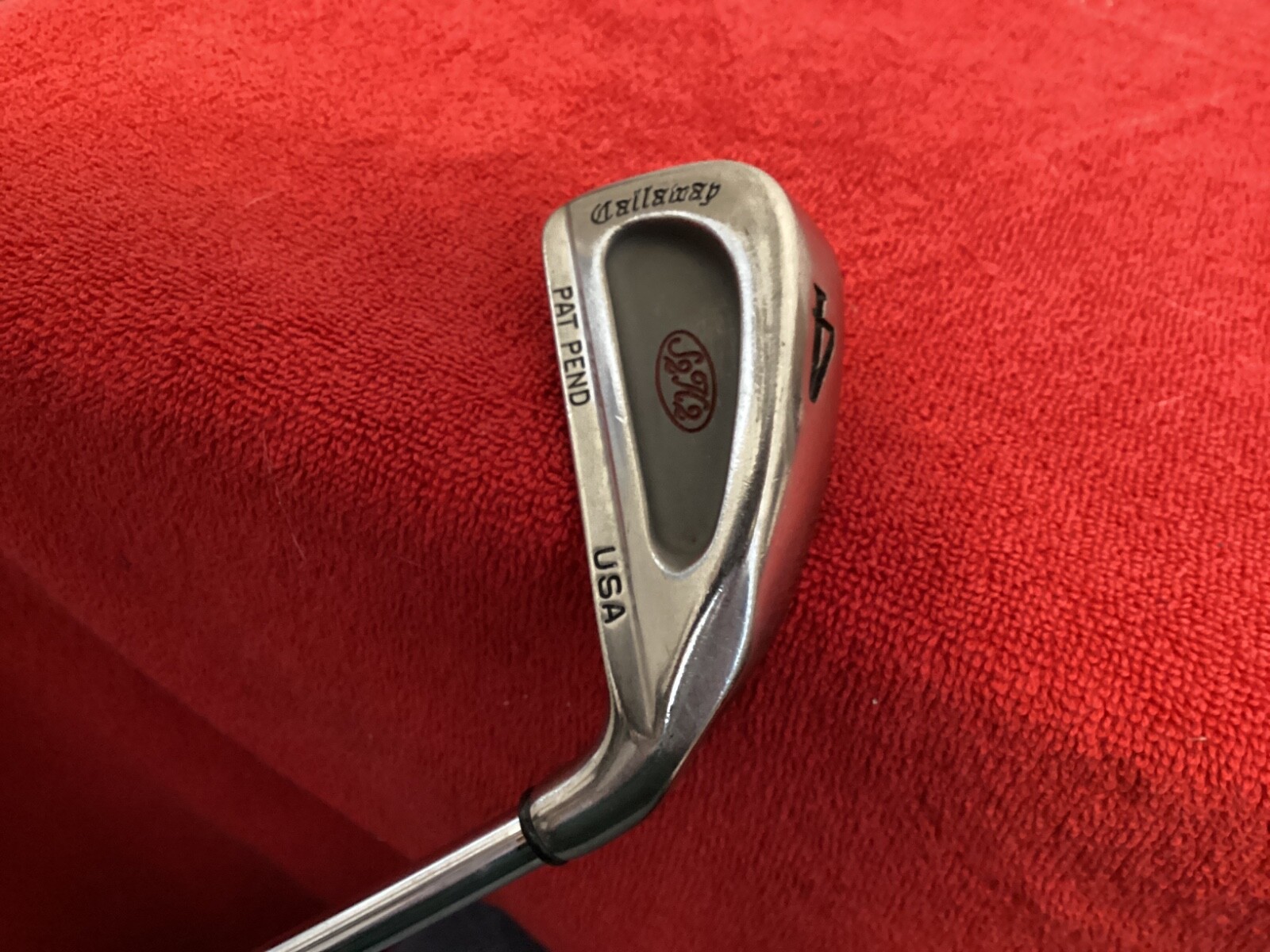 Callaway S2H2 #4 Iron Steel Memphis 10 Shaft Right Handed 38.5 Inches