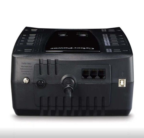 CyberPower LE850G-R 850VA/460W with Surge Protection UPS - Certified Refurbished - Afbeelding 3 van 3
