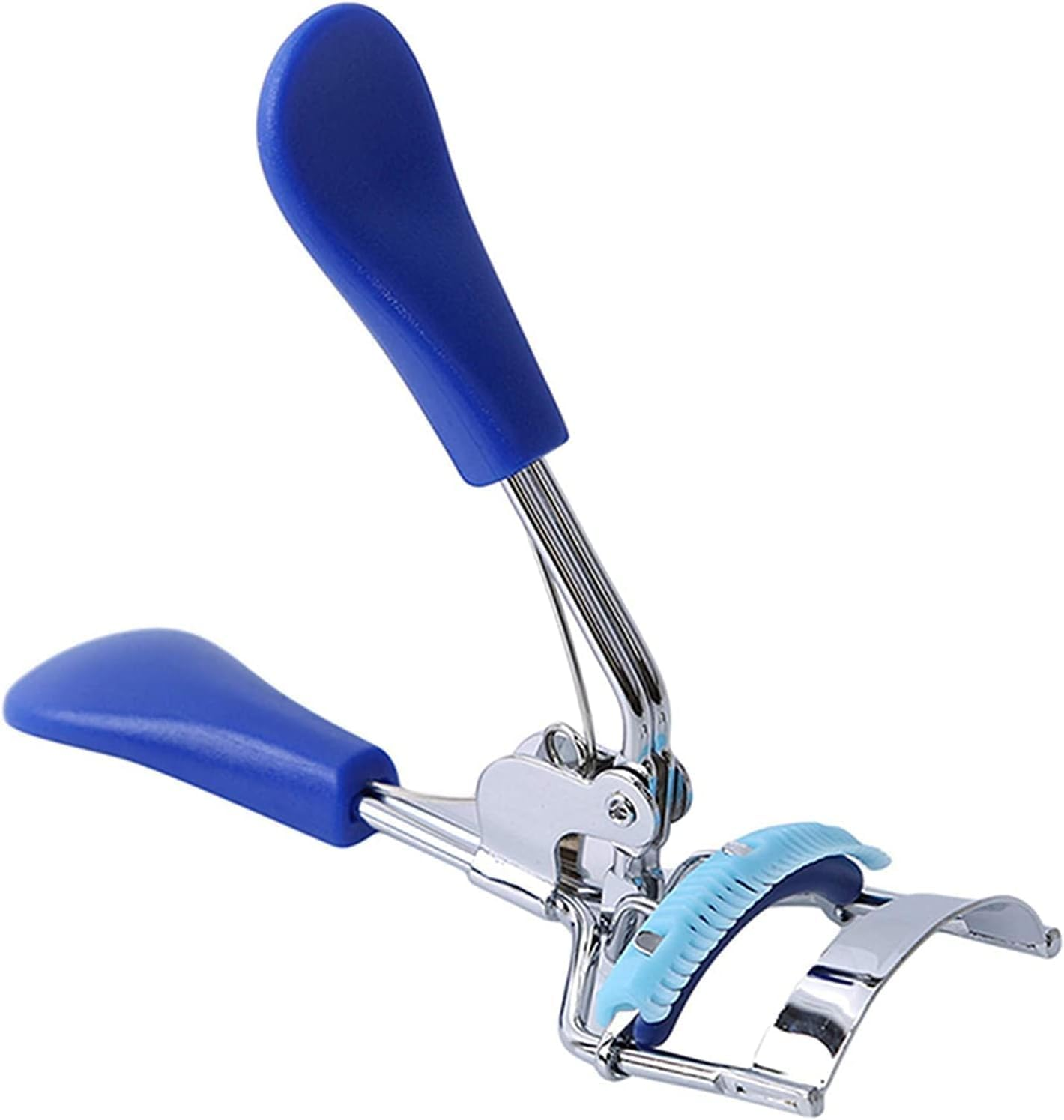 1Pc Blue Yelash Curler Professional Lash Curler Makeup Curling Eyelash Curler wi