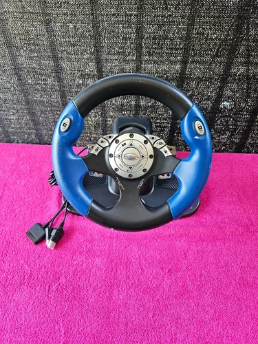 Intec Steering Racing Wheel (No Pedals) For Playstation 2 -Xbox -GameCube -PS2