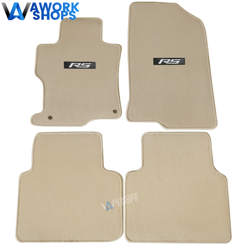 For 0812 Honda Accord Nylon Beige Floor Mats Carpets Front Rear w/ RS 4pcs set eBay