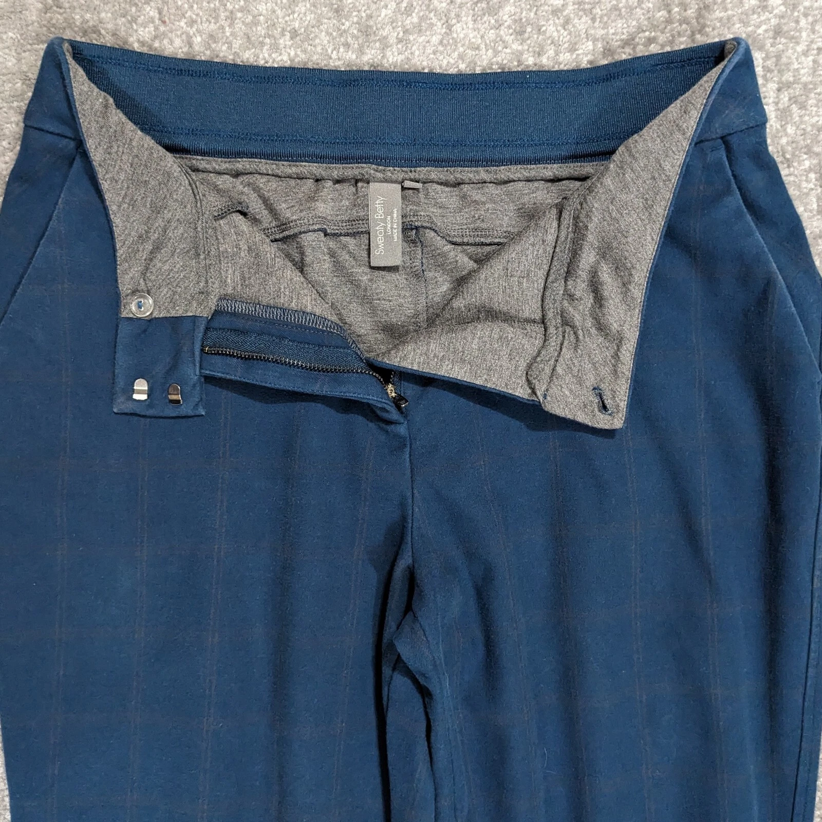 sweaty-betty jogger pockets stretch mixed media sweatpants