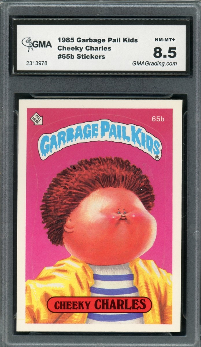 1985 Topps Garbage Pail Kids Series 2 #65b Cheeky Charles Graded