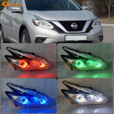 2015-2018 Nissan Murano Z52 Multi Color RGB LED Angel Eyes
