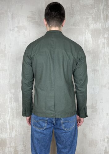 Folk Linen Cotton Blazer Jacket Men's Size 3 (M) Green - Picture 16 of 19