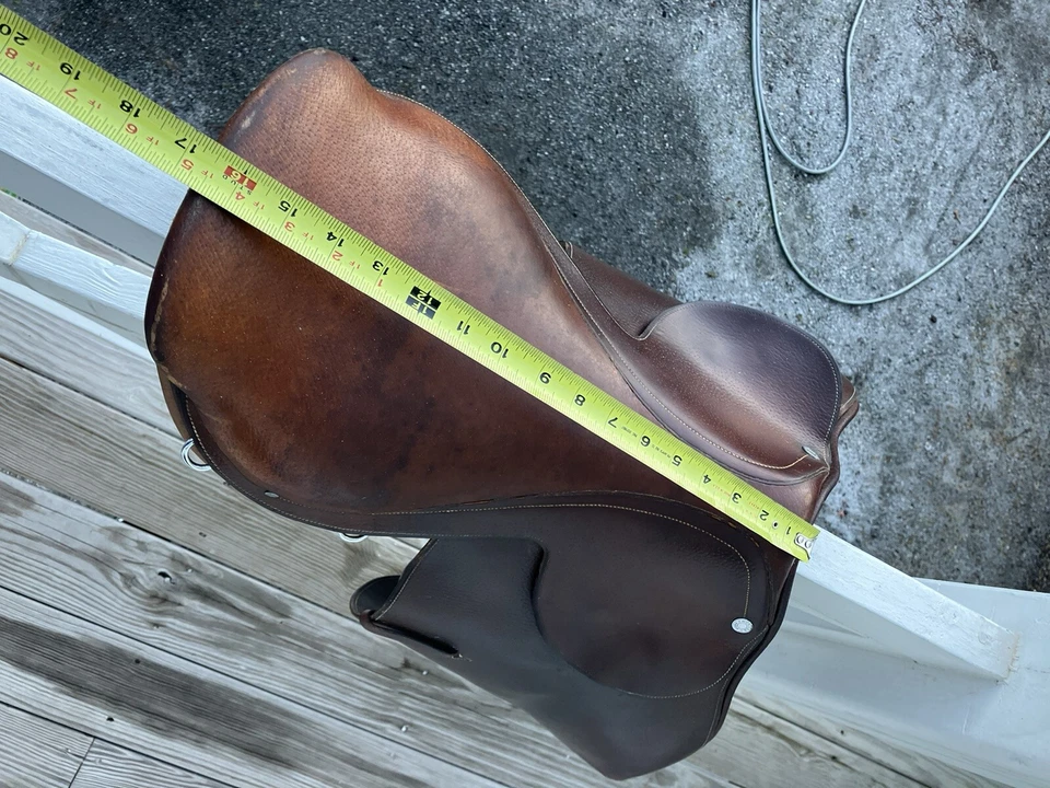 "Silla de montar de caballo Hermes Paris 17""" Foto 2 de 4