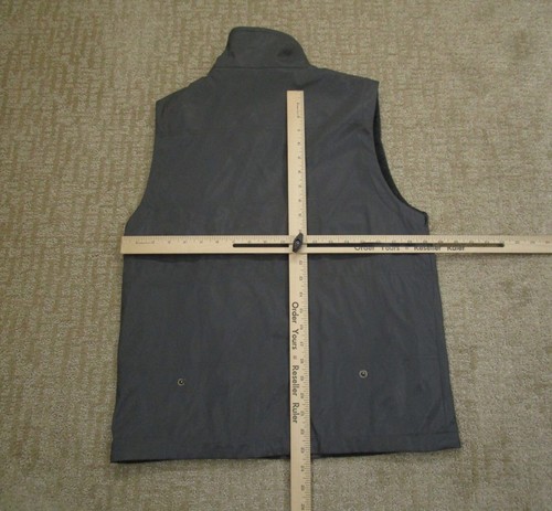 Lee Vest Youth Large Gray Boys Pipes ALT Button Up Kids Urban Streetwear Y2K - Picture 4 of 9