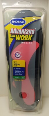Dr Scholl's Advantage Work Insoles ForceLine Energy Return System Vintage Men's