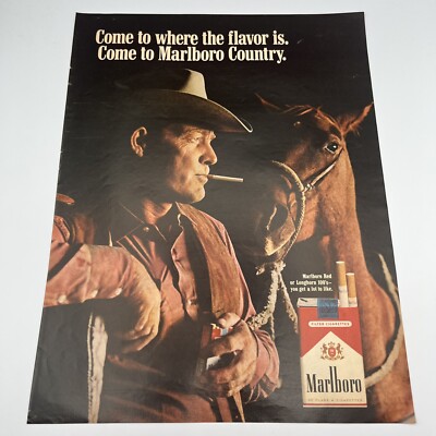 1969 Marlboro Cigarettes Vintage Print Ad 10