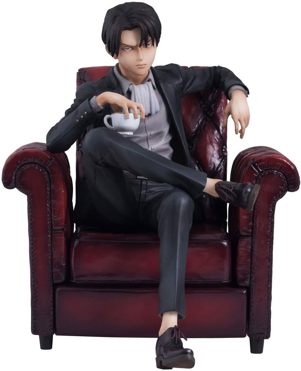 リヴァイDX mensHdge technical statue No.3 mensHdge technical statue No.3 Attack on Titan Levi DX Figure