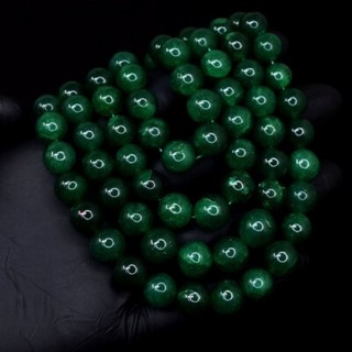 4 Strand Womens Green Emerald 1137.00 Cts Beautiful Necklace Jewelery VK 10 E638