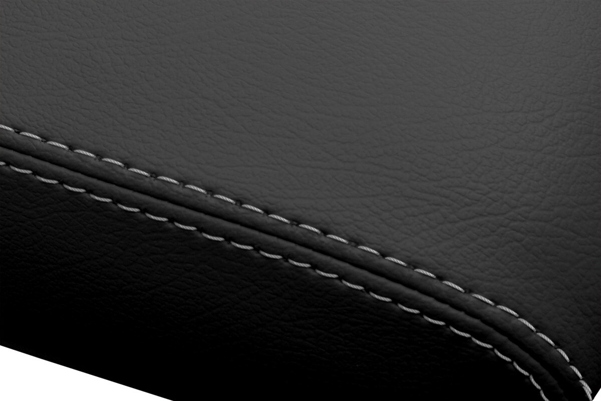 Console Lid Armrest Cover Leather for Ford Escape 20012004 Gray Stitch eBay