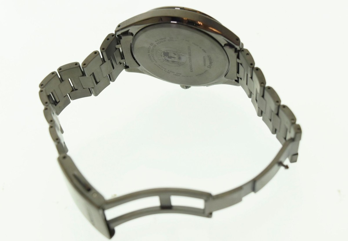 Citizen Attesa H804-T019731 Eco-Drive Day Date Titan Black Citizen Attesa H804-T019731 Eco-Drive Day Date Titan Black