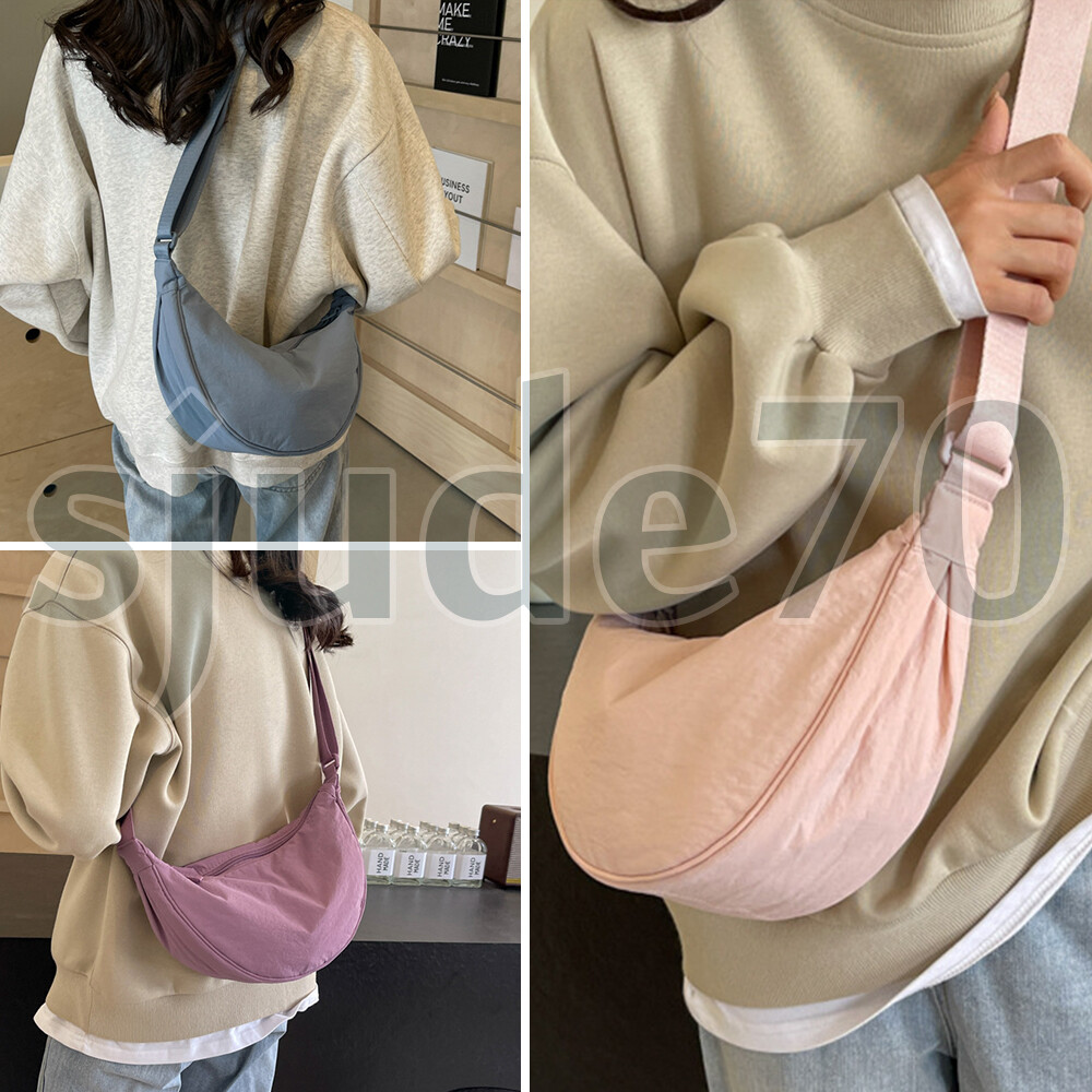 Womens Small Nylon Crossbody Bag Shoulder Handbags Canvas
