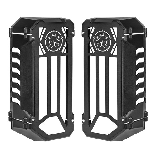 Protector de moldura de cubierta de lámpara LED de luz trasera para Ford Bronco 2021-24 protector de aluminio - Imagen 3 de 9