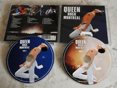 QUEEN FREDDIE MERCURY ROCK MONTREAL 1981 LIVE CONCERT 2CD SET 2007 EMI MADE EU