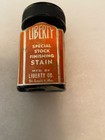 Vintage Glass Bottle Of Liberty Special Stock Finishing Stain — photo 1