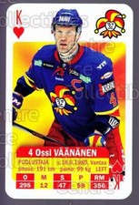 2013-14 Finnish SM LIIGA Playing Card #13 Ossi Vaananen