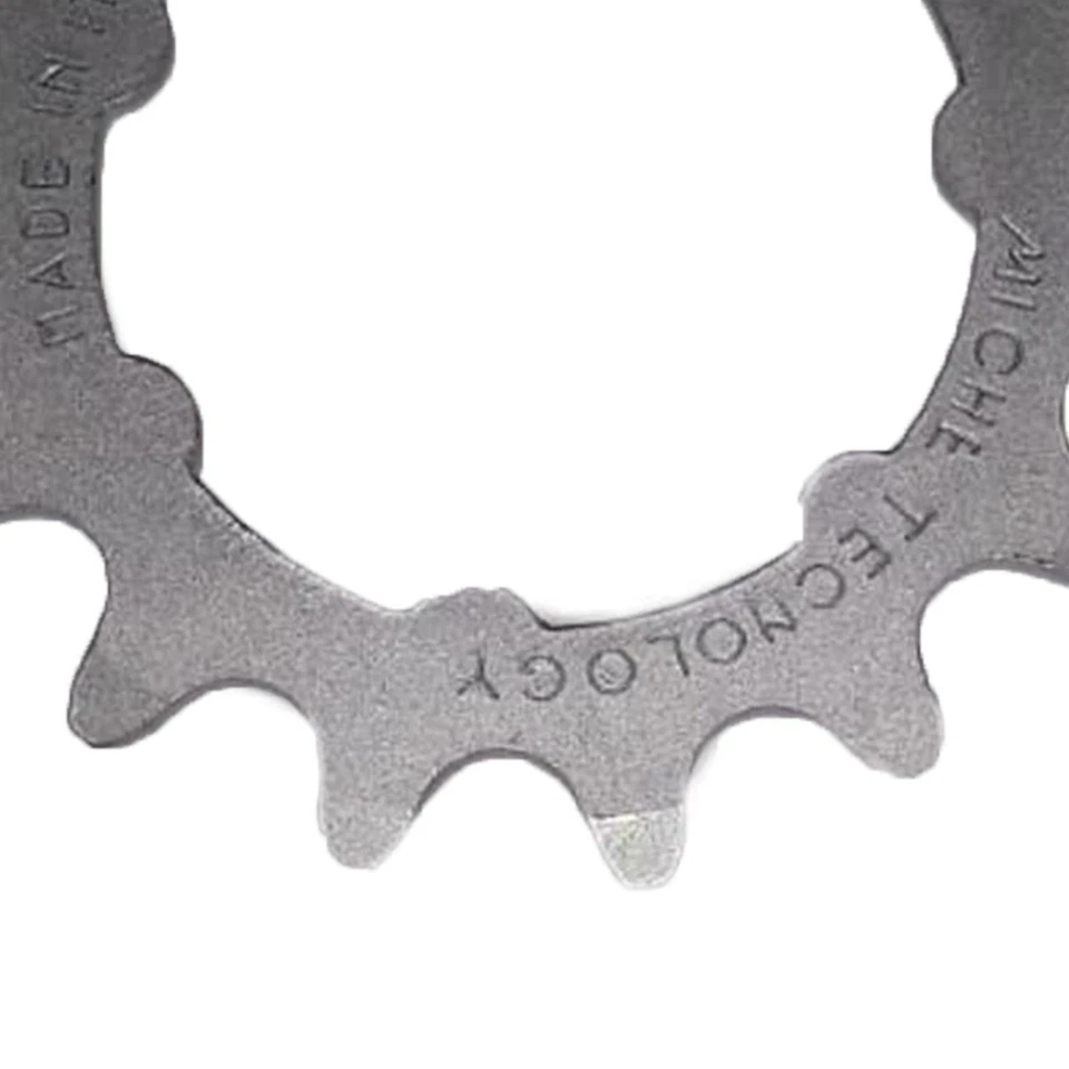 Miche 2Pcs Track Fixed Bike Sprocket Silver+Carrier 1/8 17T - Image 4 of 4