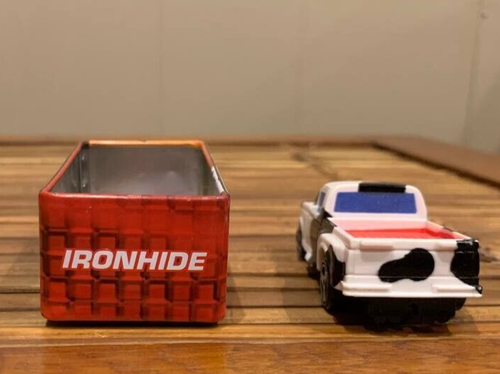 Transformers Tiny Tins Ironhide INCOMPLETE - Picture 4 of 6