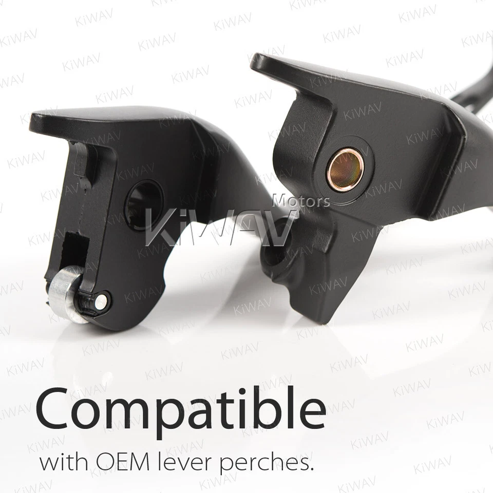 Kit de palanca de control manual KiWAV negro 2 ranuras para Harley Ultra Limited 2015 FLHTK Foto 2 de 4
