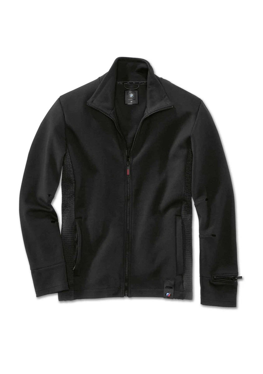 BMW Genuine Mens Gents M Sweat Jacket Top Full Zip Coat Casual 