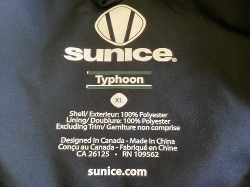 Chaqueta cortavientos impermeable XL PGA National Palm Beach Sunice Typhoon para hombre - Imagen 7 de 11