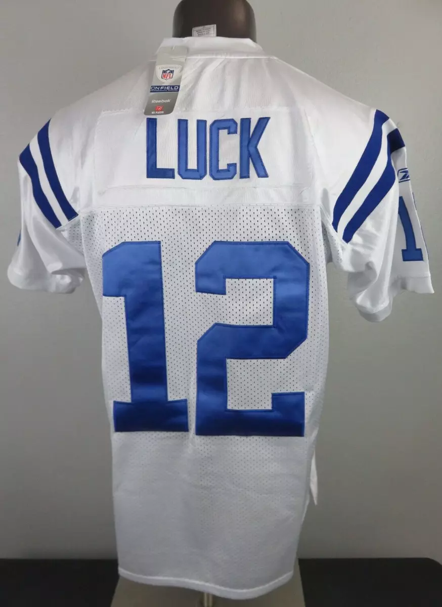 Reebok Authentic NFL Jersey Indianapolis Colts Andrew Luck White
