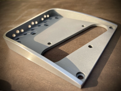 #ad #ad Van Dyke Harms Telecaster Hybrid Bridge With Front Attachment Screws Stainless $134.95