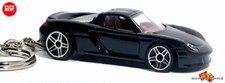 RARE KEYCHAIN BLACK PORSCHE CARRERA GT CUSTOM GREAT GIFT or DESK DISPLAY