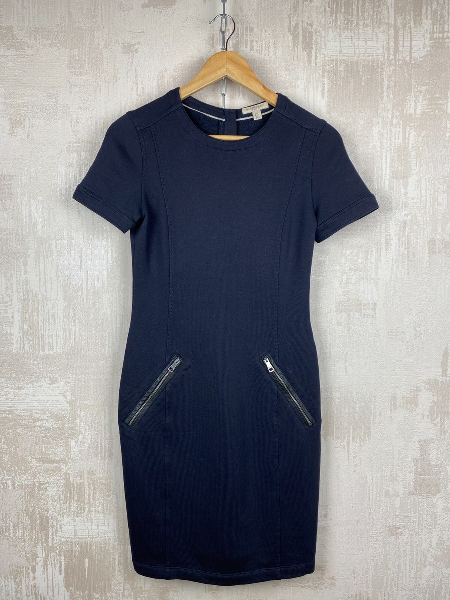 Burberry Brit Black Stretch Bodycon Short Dress Size XS | eBay