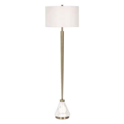 MODER CURRAN MARBLE STONE BASE 64'' FLOOR LAMP UTTERMOST 30515
