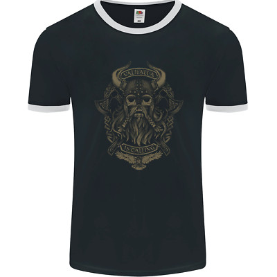 Odin Valhalla Viking Warrior Uomo Maniche