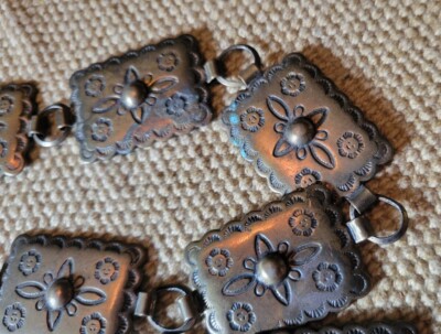 Vintage Brass Chain Style Loose Belt Hippie Bohemian Gypsy  display picture 3