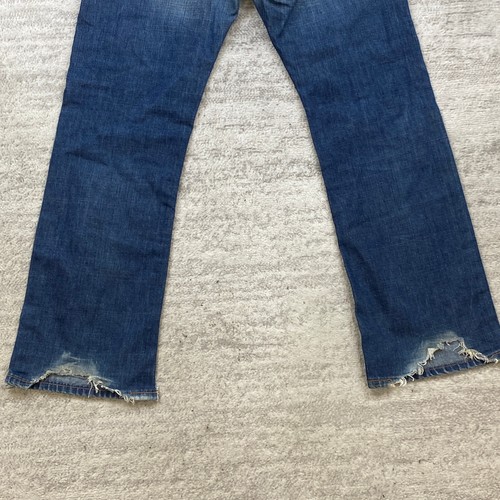 Pantalón Diesel Para Hombre 30 Azul Jeans Denim Bolsillo Botón Italia Preppy Exterior 30x30 - Imagen 9 de 12