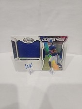 2022 Certified Freshman Fabric Mirror Signatures Wan'Dale Robinson Auto /349