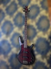 Ibanez Soundgear 4 String Electric Bass Black/Red